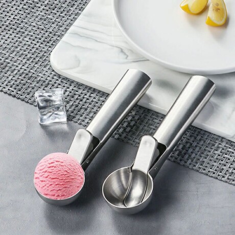 Cuchara Helado Con Extractor Acero Inox 18cm Cuchara Helado Con Extractor Acero Inox 18cm