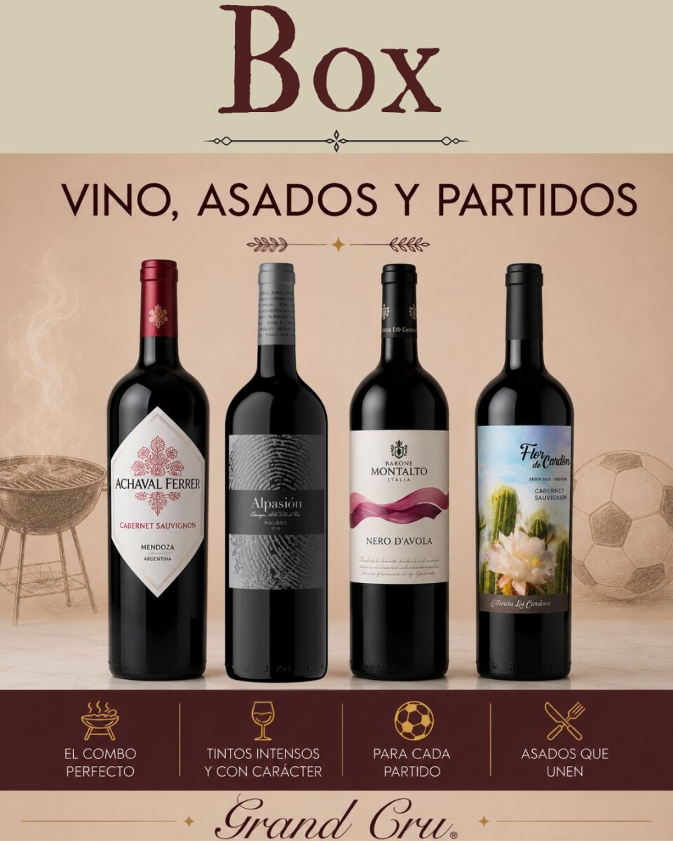 Box Vinos , Asados y Amigos 
