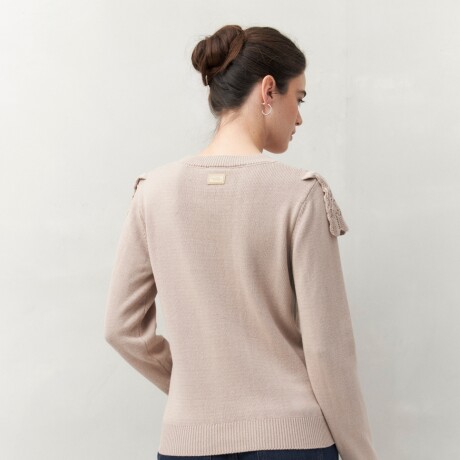 SWEATER SILVI Tostado