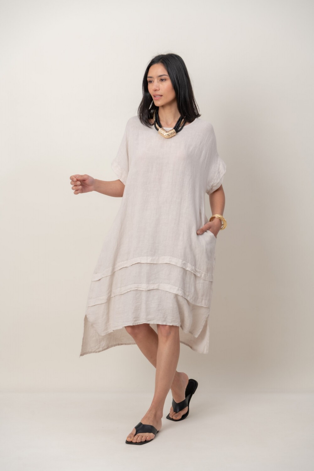 VESTIDO ENKI Beige