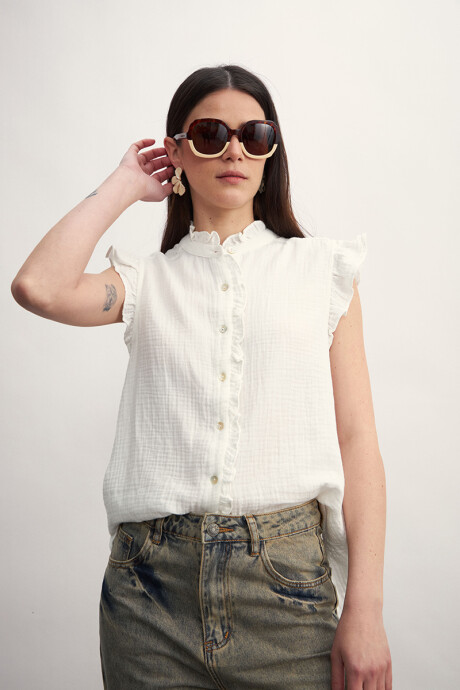 Camisa Melina Blanca