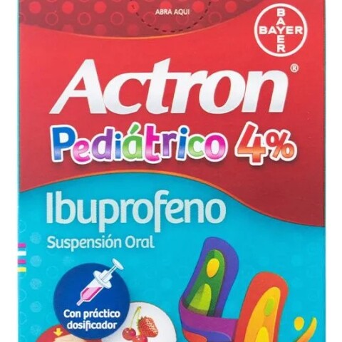Actron Pediátrico 4%, Suspensión Oral por 100 ml Actron Pediátrico 4%, Suspensión Oral por 100 ml