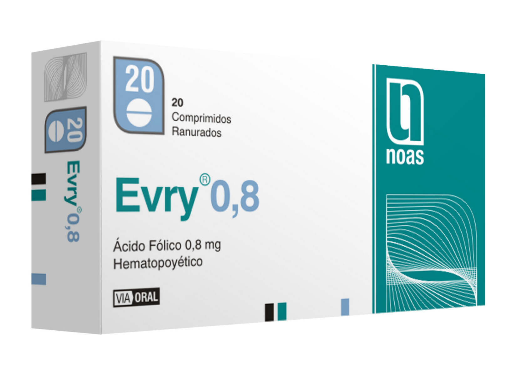 Evry 0.8mg 20 Comprimidos 