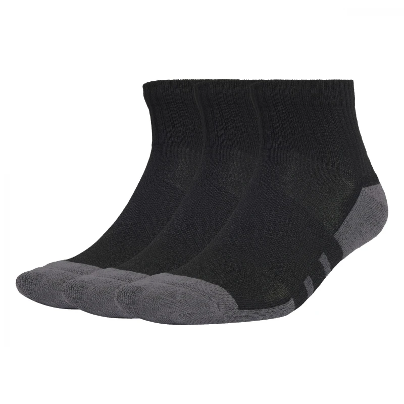 Medias Essentials CLIMACOOL Quarter Unisex Negro
