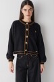 CARDIGAN TERRO WINTER Negro