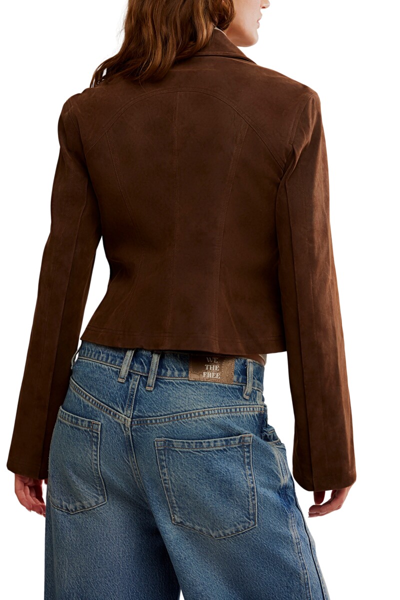 CHAQUETA VINTAGE Marron