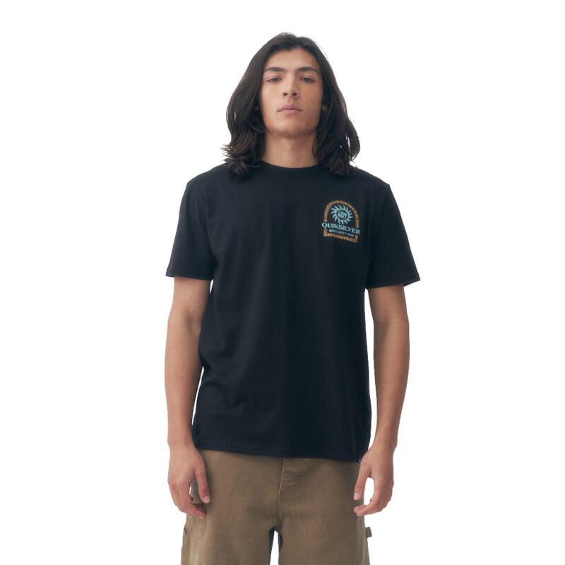 Remera Quiksilver Sun Power - Negro Remera Quiksilver Sun Power - Negro