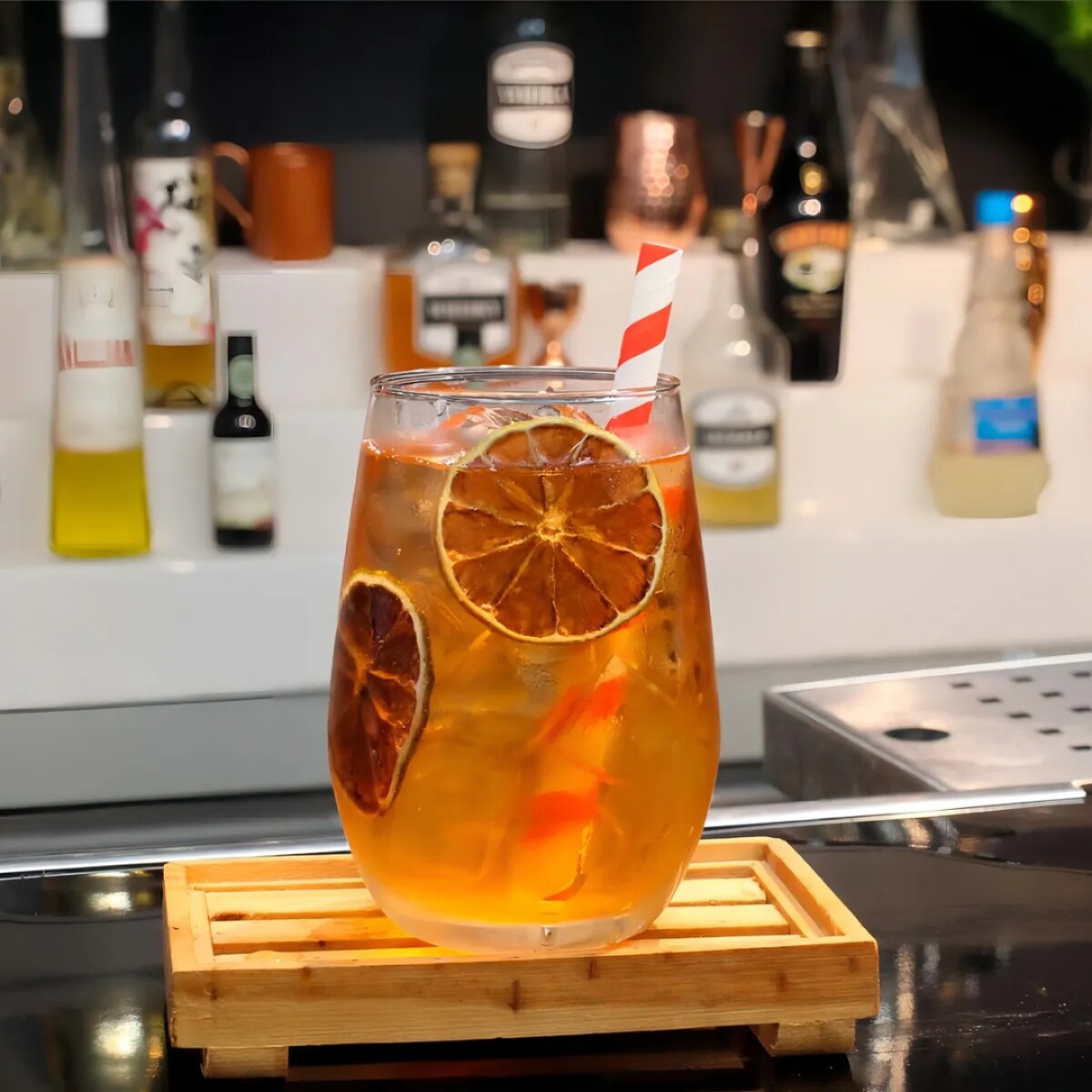 VASO VIDRIO DUBAI 350ML - Sin color 