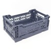 Caja organizadora plegable y apilable Chica Cobalt Blue