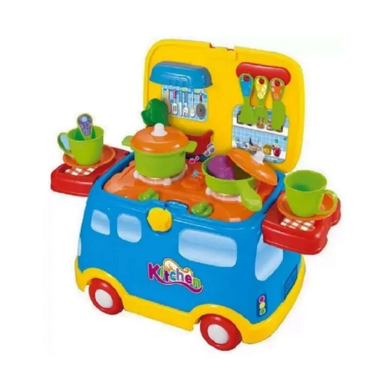 Set de Cocina Tipo Bus con Música 43X26 CM Set de Cocina Tipo Bus con Música 43X26 CM