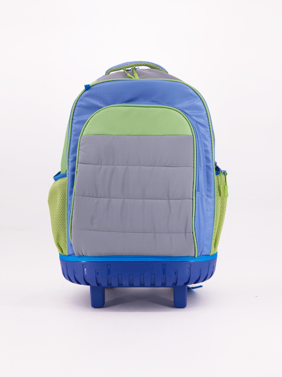 MOCHILA CARRITO CON PROTECCION DE GOMA - GRIS 