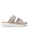 Sandalias de Mujer Lady Confort s DINAN con dos tiras Beige