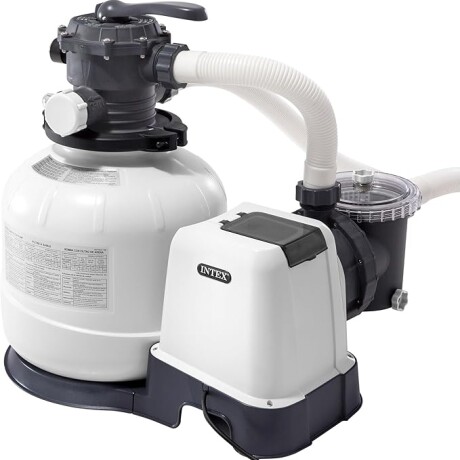 INTEX BOMBA FILTRO ARENA PARA PISCINA 10500L/H 0.6HP 35 KGS Intex Bomba Filtro Arena Para Piscina 10500l/h 0.6hp 35 Kgs