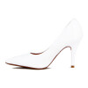 Zapato Vizzano Mujer Lxv Taco Alto Blanco