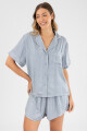 Organic viscose pj short Celeste