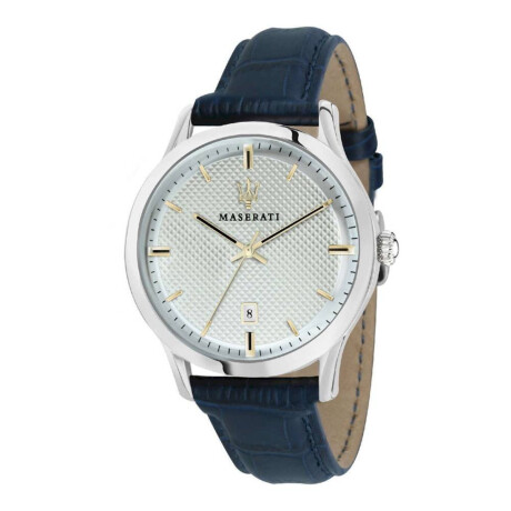 Reloj Maserati Fashion Cuero Azul 0