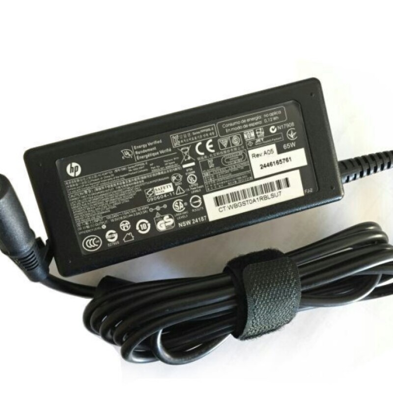 Cargador para notebook original HP 65W 18.5V 3.5A 7.4*5.0 Cargador para notebook original HP 65W 18.5V 3.5A 7.4*5.0