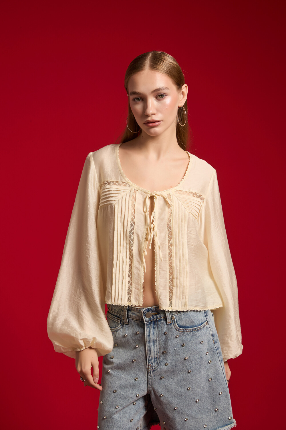 Blusa Ilari Crudo / Natural