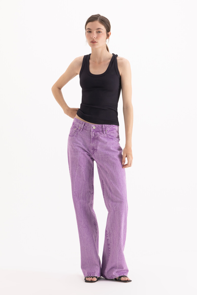 JEANS HIBISCUS Lila