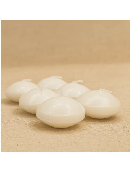 SET 12 VELAS FLOTANTES BLANCO SET 12 VELAS FLOTANTES BLANCO
