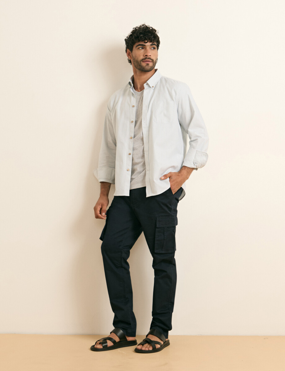 080562 PANTALON HARRY Azul Oscuro