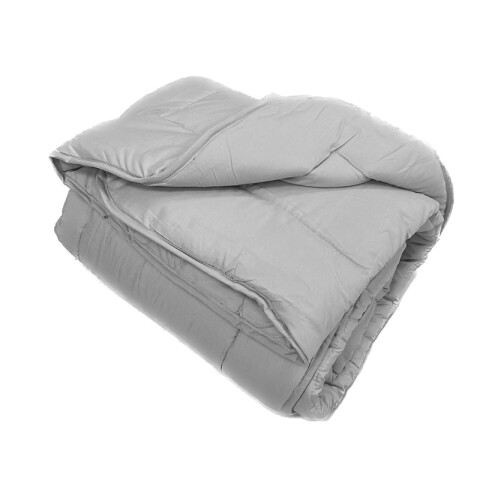 Acolchado 1 Plaza Plus Richmond House 150 x 220 cm GRIS
