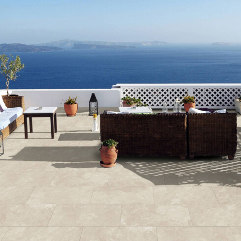 Porcelanato Beige Rustico Mate Textura 33X67Cm Piso Pared GAMAS DE BEIGE