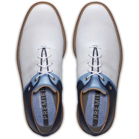ZAPATO CABALLERO FOOTJOY - PREMIER SERIES CASUAL Blanco Azul