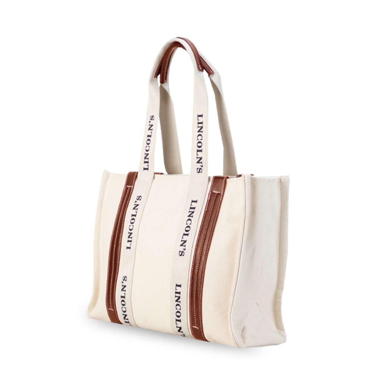 Tote Bag Malasia - Crudo C/Habano 