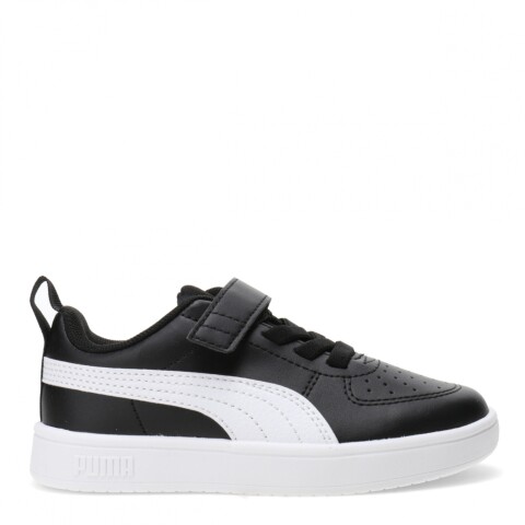 Championes Infantiles Puma Rickie AC PS Kids Negro - Blanco
