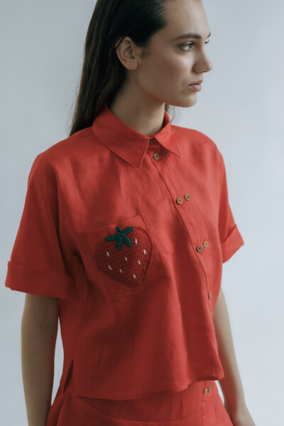 PRE VENTA BLUSA LUZ Rojo