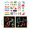 Juego Magnético Maletín Geo bonhomme Djeco Juego Magnético Maletín Geo bonhomme Djeco
