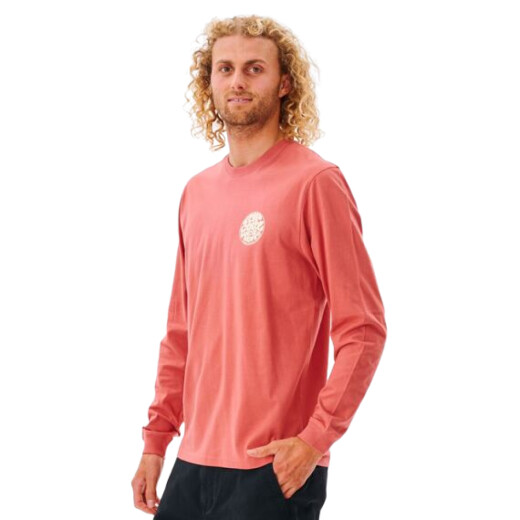 Remera MC Rip Curl Wetsuit Icon L/S Tee - Coral Remera MC Rip Curl Wetsuit Icon L/S Tee - Coral