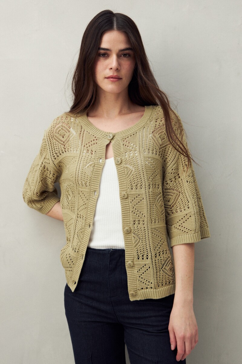CARDIGAN EMMA Verde Oliva
