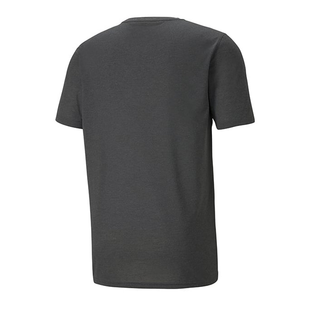 Performance Heather Tee M - Hombre Black