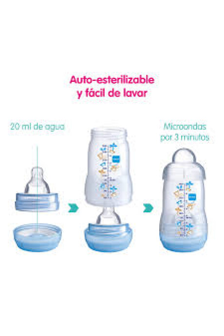 Mamadera Anticolico Autoesterilizable 160 ml 0+ Mamadera Anticolico Autoesterilizable 160 ml 0+