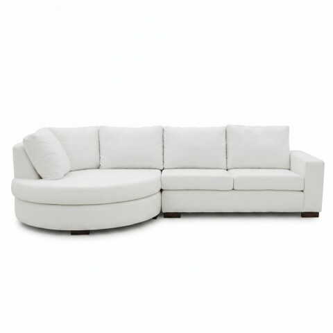 SOFA SHERLON 2 PUESTOS ROUND 402007 CENIZA 2PZS CD Unica