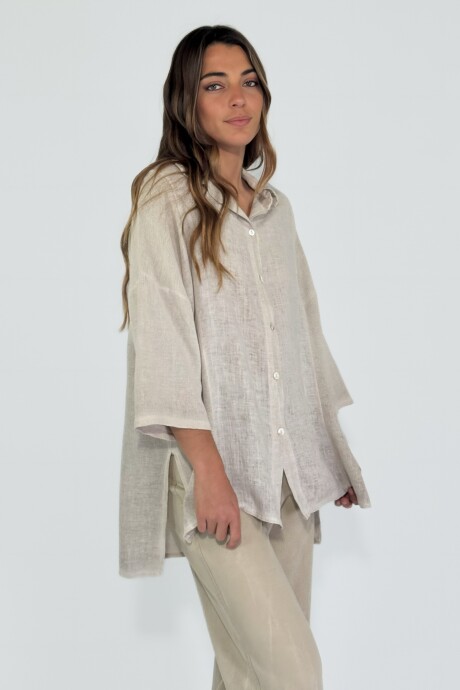 CAMISA VERNAZZA Beige