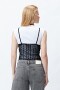 BODY OLIMPO Negro Florcitas
