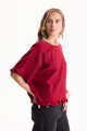 Blusa Ginevra Bordeaux