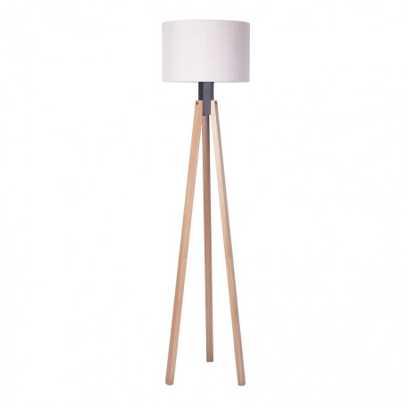 LÁMPARA DE PIE MADERA NEGRO 3204NA/84