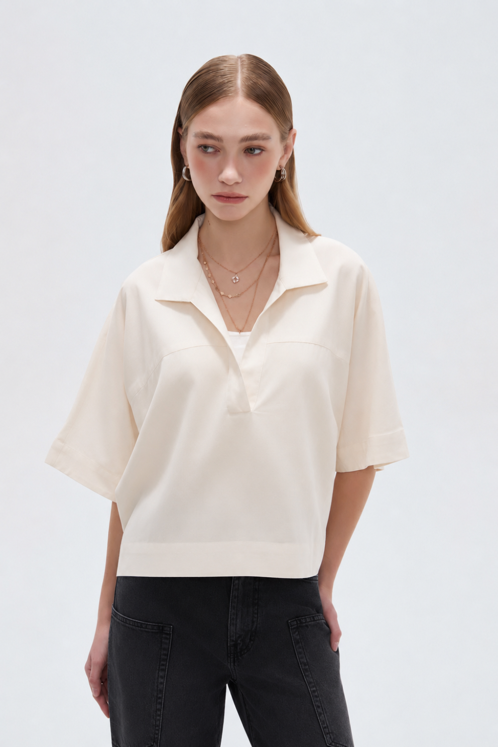 Blusa Kolvir Crudo / Natural