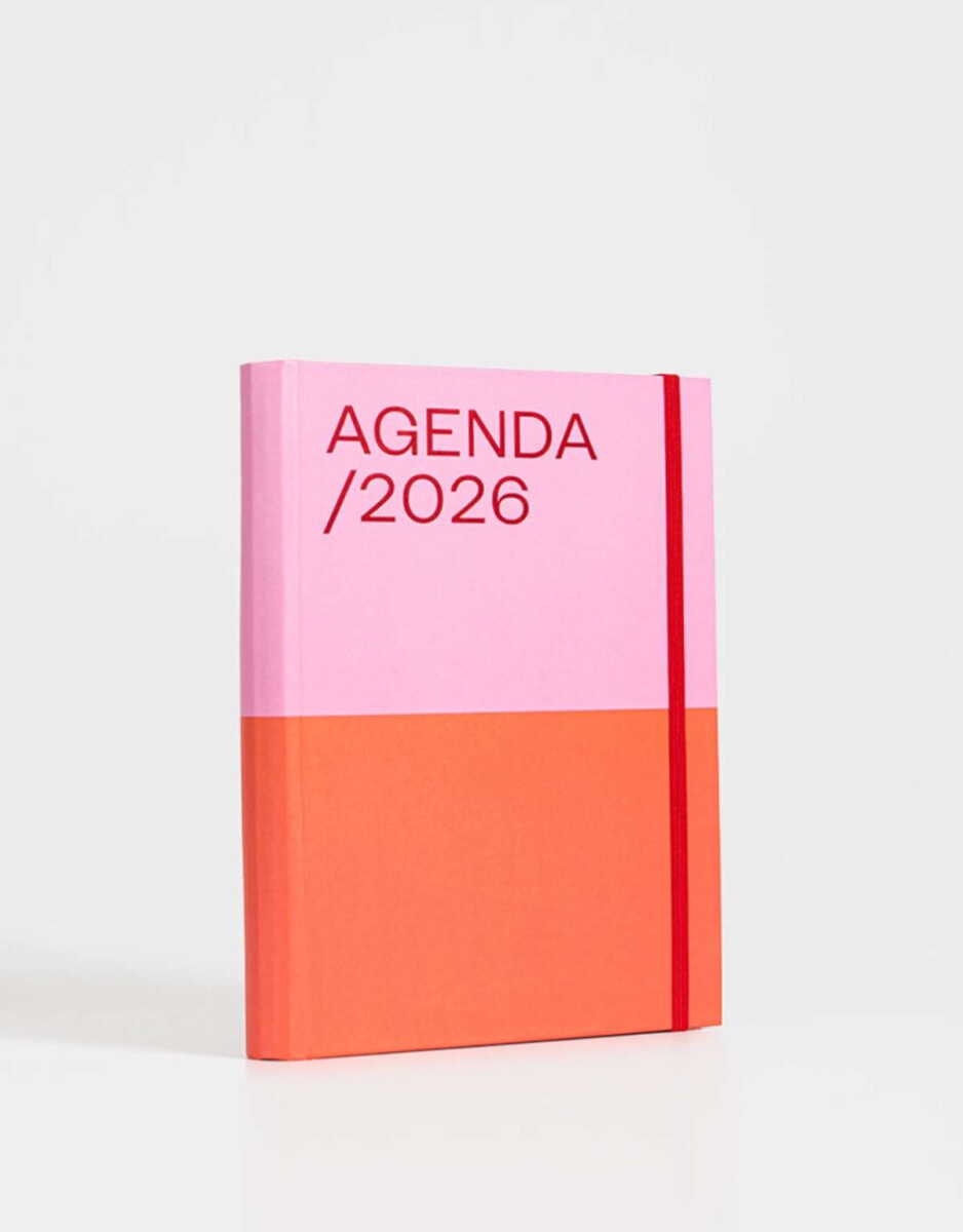 Agenda A5 2026 - Combinacion Bicolor 