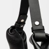 Cartera al hombro The Shopping en cuero graneado Negro