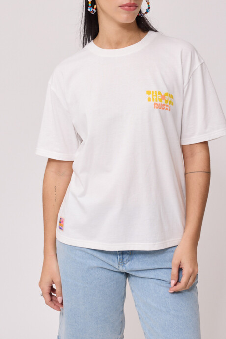 T-SHIRT ELDA RUSTY Blanco