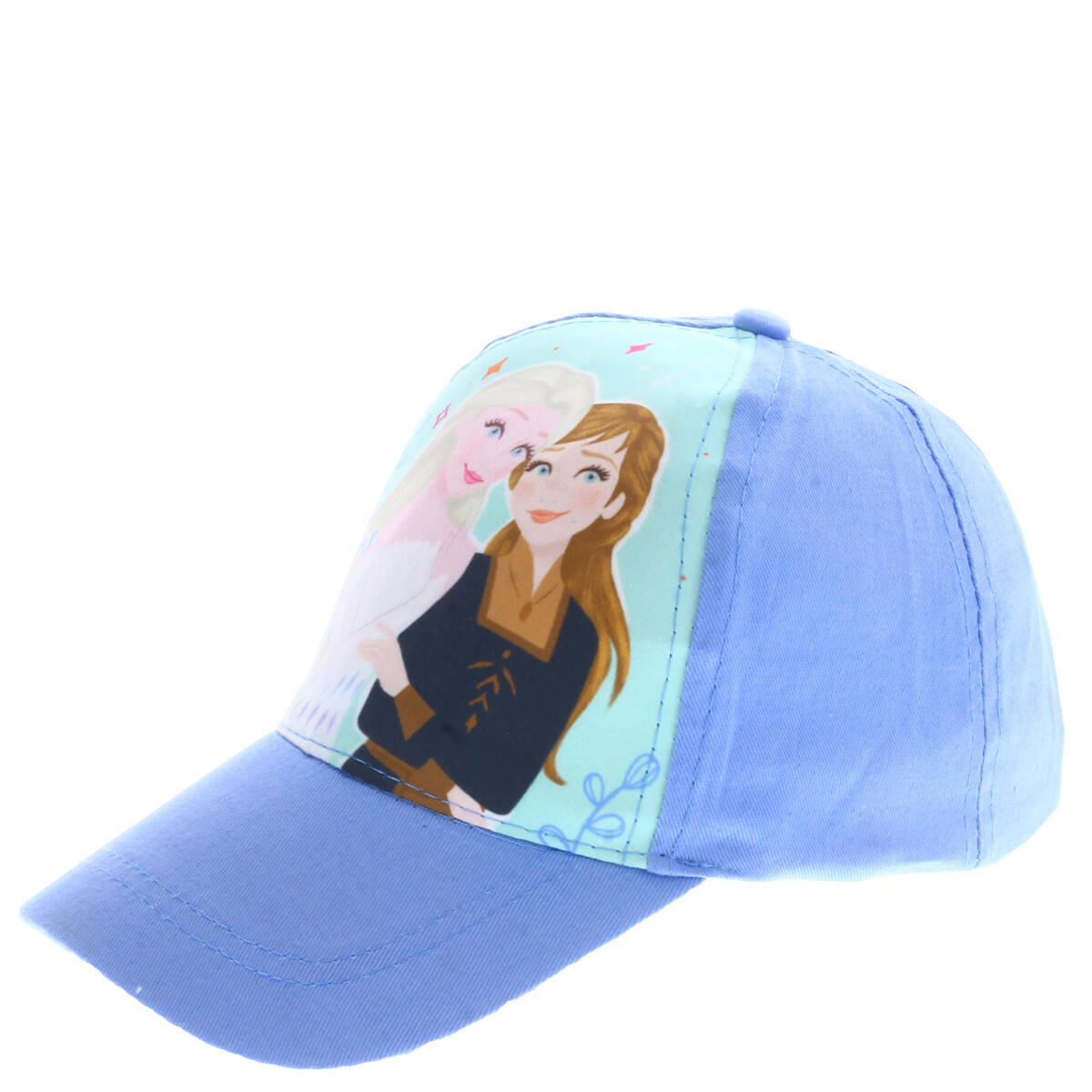 Gorro Disney Visera Frozen Sisters - Lila - Verde Agua 