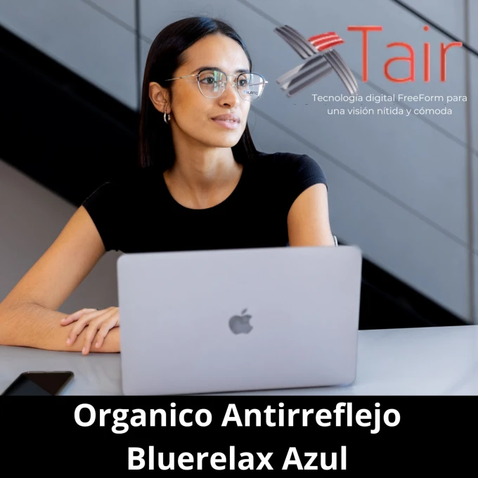 Multifocales Tair Mobile Max Organico AR BlueRelax Azul
