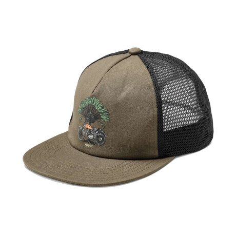 Gorro cap Roark Shaded Classic 5 Panel Verde Oscuro