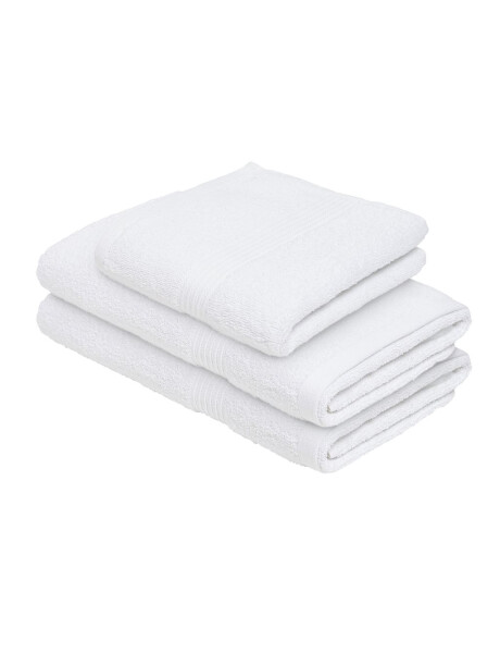 SET 3 TOALLAS: 40x70 + 2*70x140CM ALGODON BLANCO CANNON SET 3 TOALLAS: 40x70 + 2*70x140CM ALGODON BLANCO CANNON