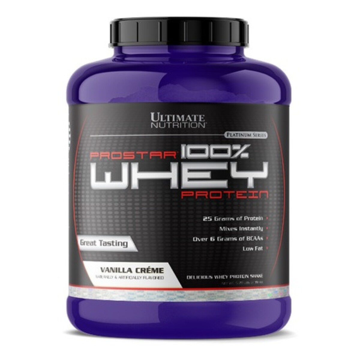 Suplemento Prostar 100% Whey Protein Ultimate Nutrition 5Lb - Vainilla 
